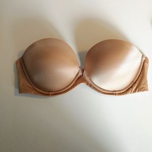 Strapless Bra - VS - Nude